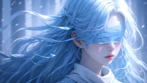 古风蒙眼-抖音-桌面星球