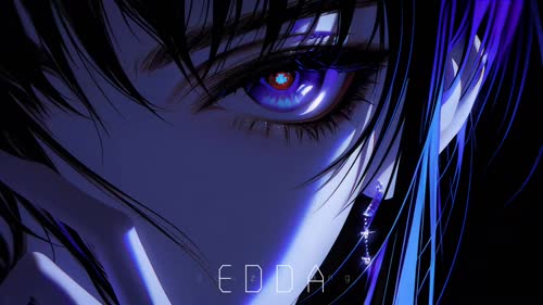 少女，眼睛