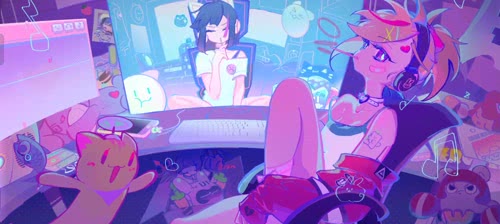 电竞房少女