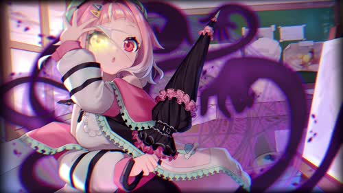 桃姆Q吃手手 中二病