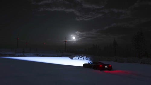 地平线-雪地