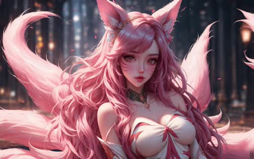 小也  Ahri: Pink
